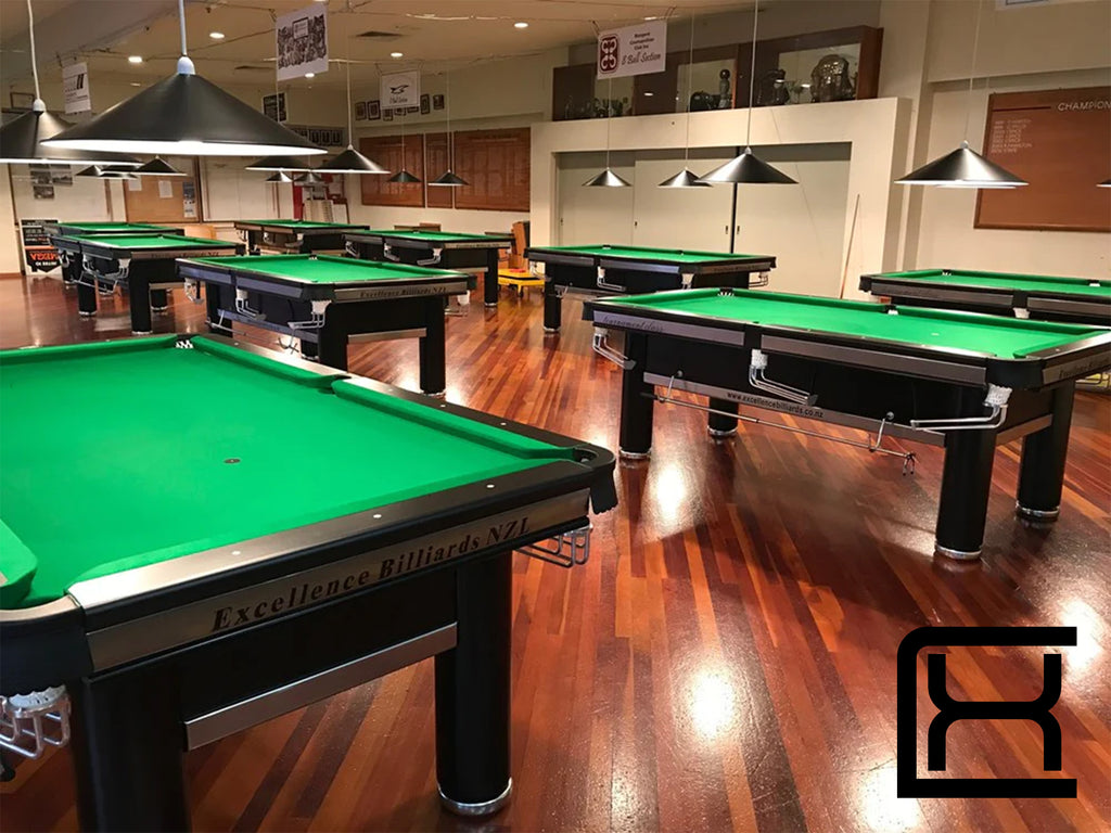 7' Excellence Ex Tournament Pool Table - Deluxe - Excellence Billiards NZL