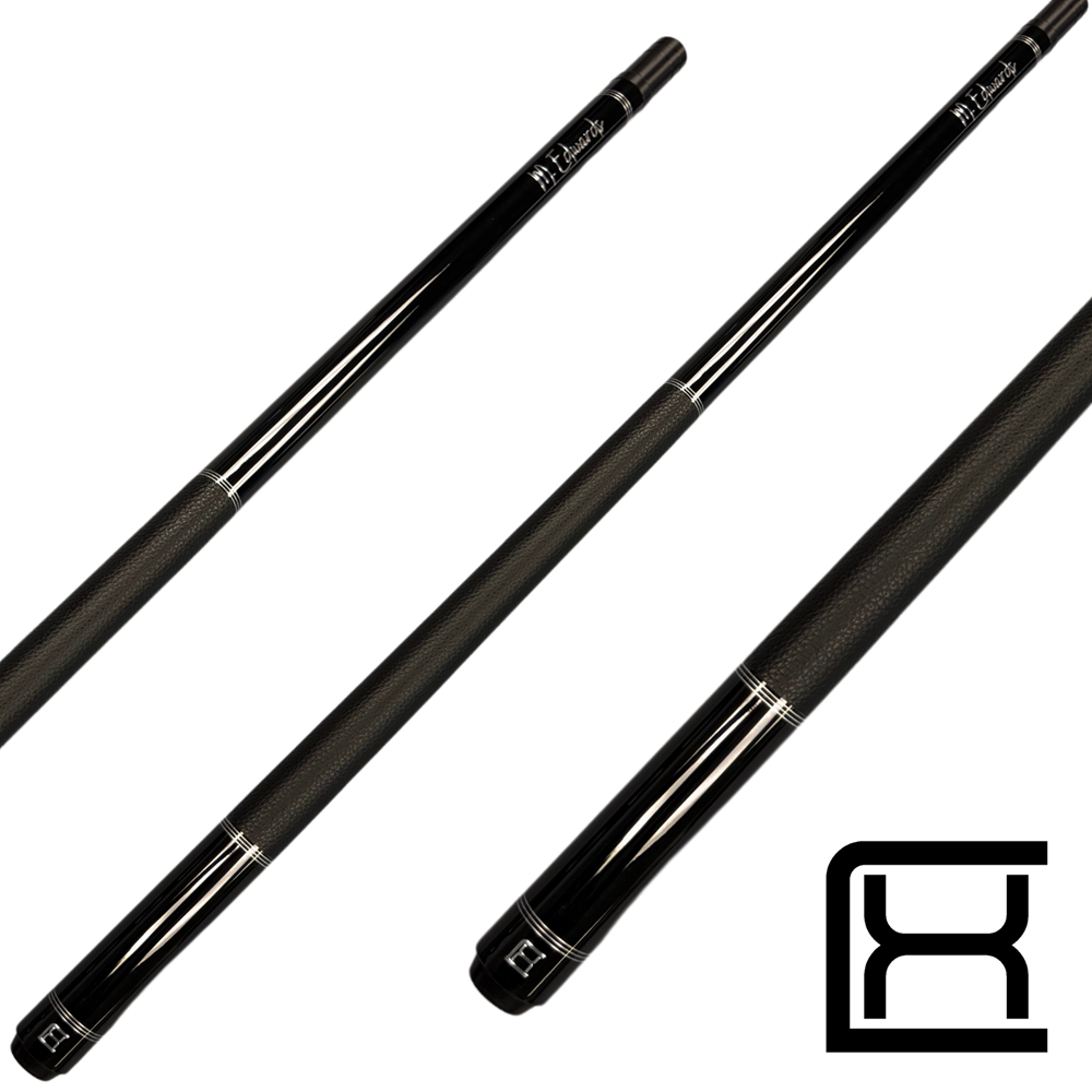 EX Carbon "Signature Series" Pool Cue - Natural Grey - Excellence Billiards NZL