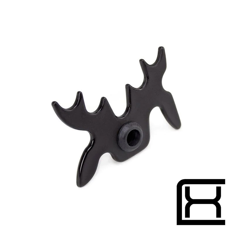 Moose Bridge/Rest Head - Black Plastic - Excellence Billiards NZL