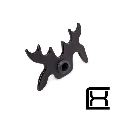 Moose Bridge/Rest Head - Black Plastic - Excellence Billiards NZL