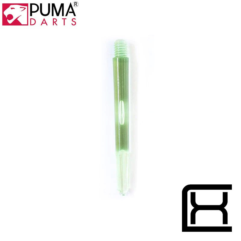 Puma Darts Bubble Shafts Green - Excellence Billiards NZL