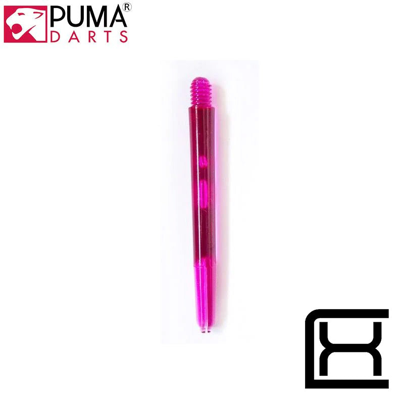 Puma Darts Bubble Shafts Pink - Excellence Billiards NZL