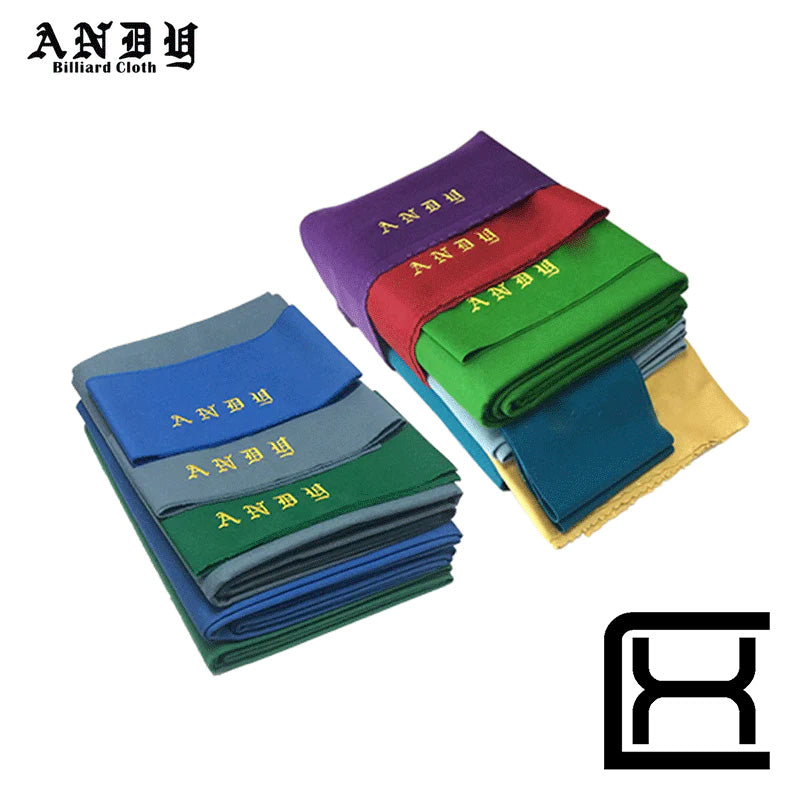 ANDY 600 Cloth - 9ft Yellow / Green - Excellence Billiards NZL