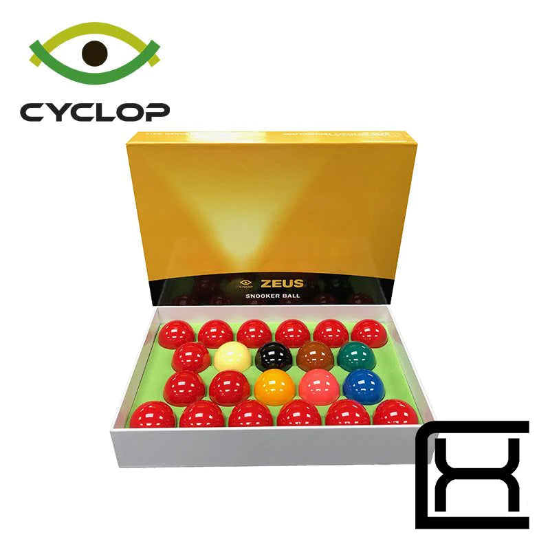 2 1/16" Cyclop Zeus Snooker Balls - Excellence Billiards NZL