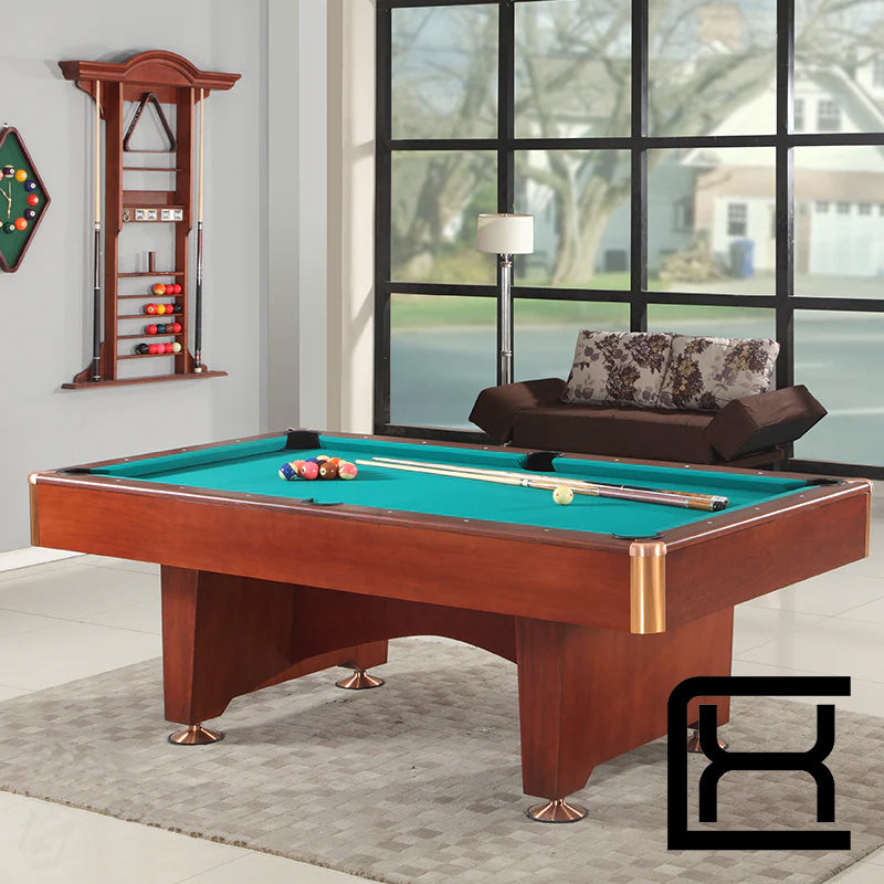 Striker Pool Table - Mahogany - Excellence Billiards NZL
