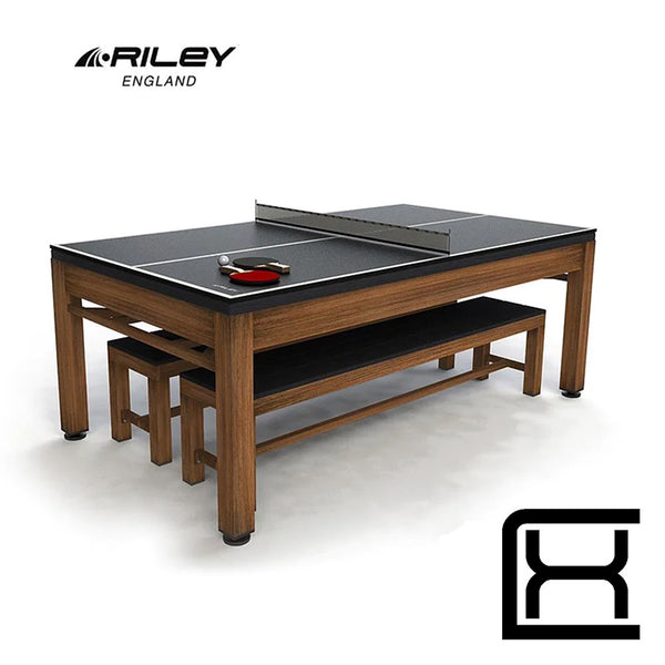 Riley Neptune Outdoor Diner - Brushed Brown & Black - Excellence Billiards NZL