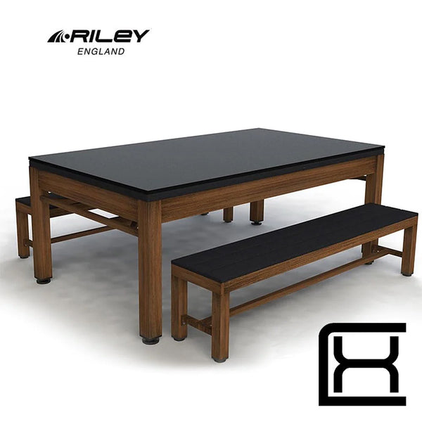 Riley Neptune Outdoor Diner - Brushed Brown & Black - Excellence Billiards NZL