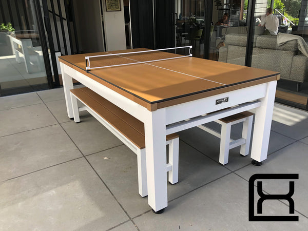Riley Neptune Outdoor Diner - Brushed Brown & Black - Excellence Billiards NZL