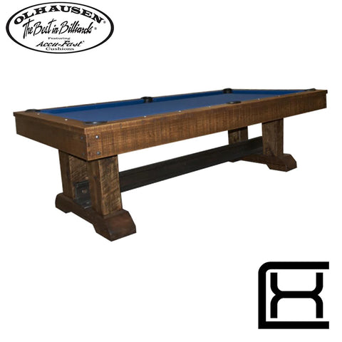 Olhausen Pool Table Railyard - Excellence Billiards NZL