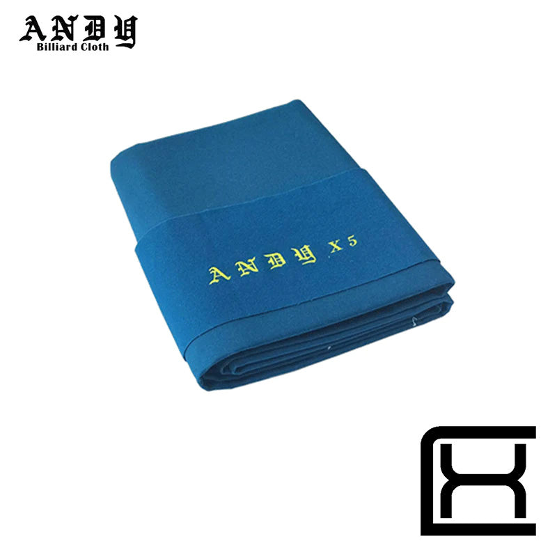 ANDY X5 CLOTH - 7ft ANDY Blue - Excellence Billiards NZL