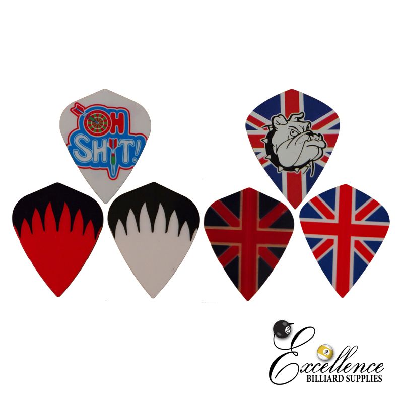 Poly Metronic Hard Flights - Excellence Billiards NZL