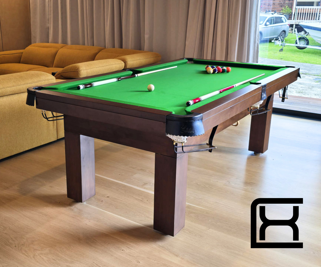 7' Liverpool Pool Table - American Walnut