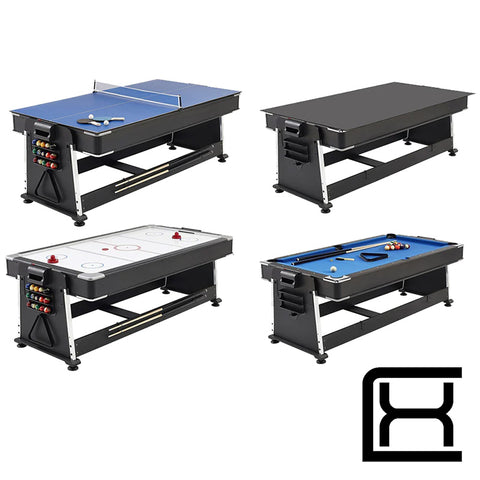 EX Games - 7' Multi '4 in 1' Games Table - Excellence Billiards NZL