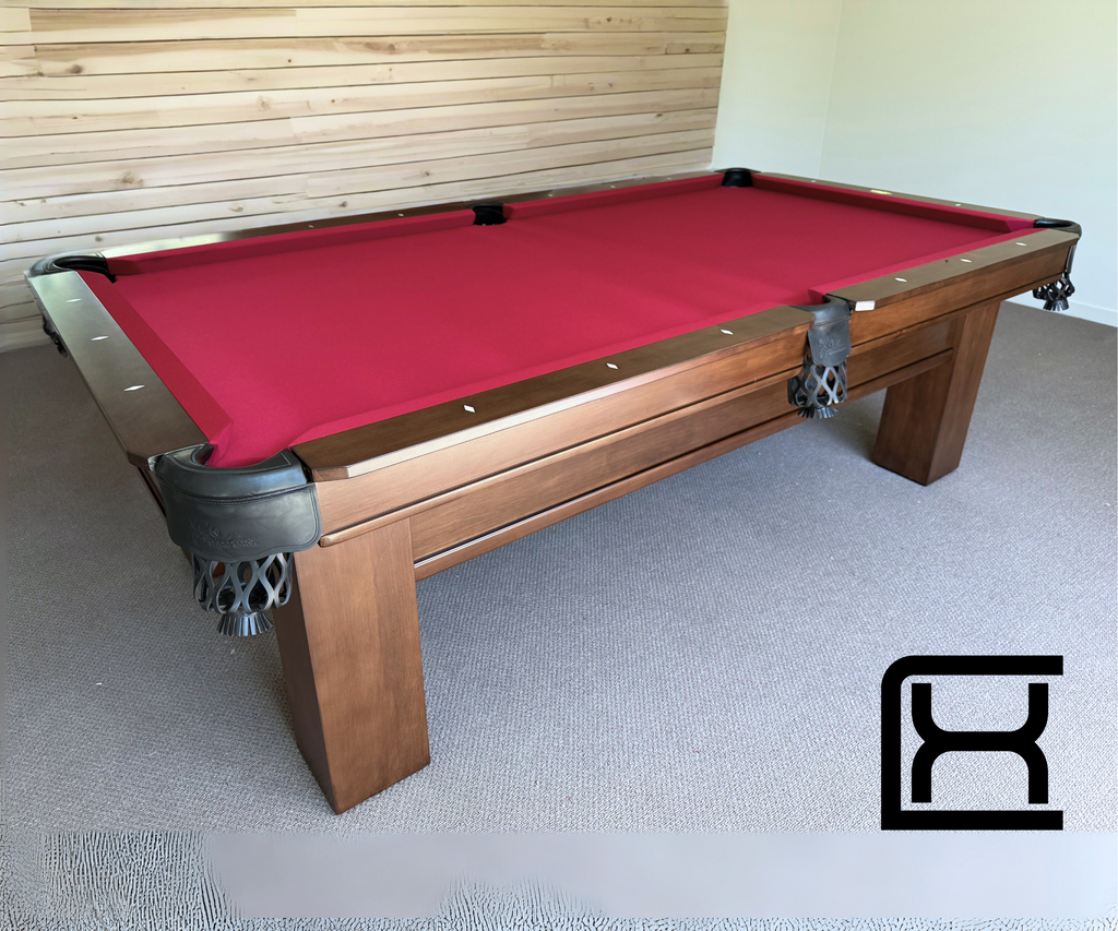 Rosario II Pool Table (American Walnut Finish)