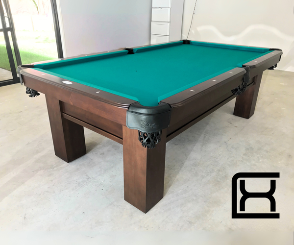 Rosario II Pool Table (American Walnut Finish)