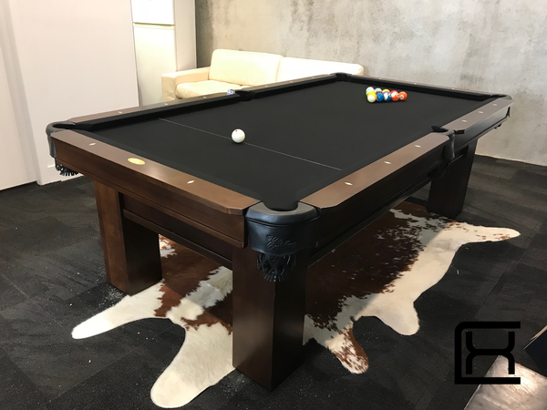 Rosario II Pool Table (American Walnut Finish)