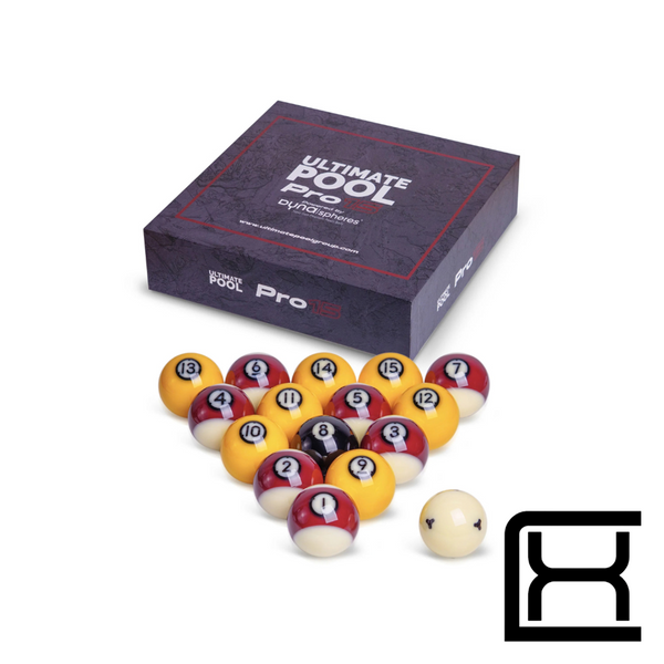 Ultimate Pool Pro 15 Dynaspheres - Official Pool Ball Set