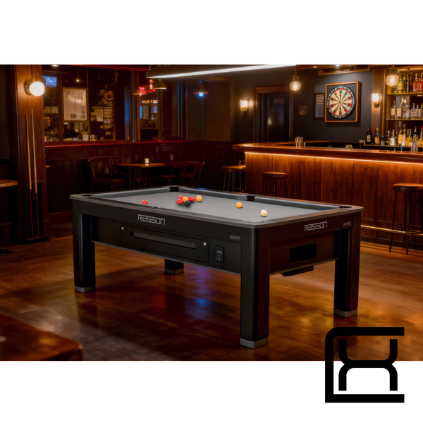 7' Rasson Pool Table Iron Man