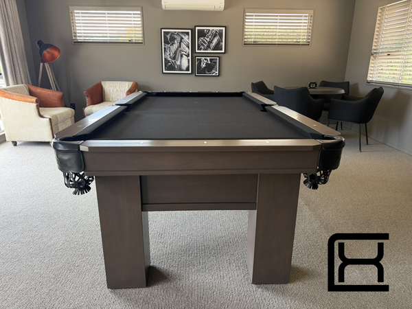 Rosario II Pool Table (Smokey Grey Finish)