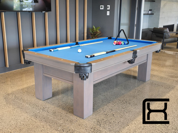 Rosario II Pool Table (Smokey Grey Finish)