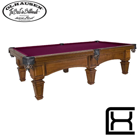 Olhausen Pool Table Belle Meade 8' - Excellence Billiards NZL