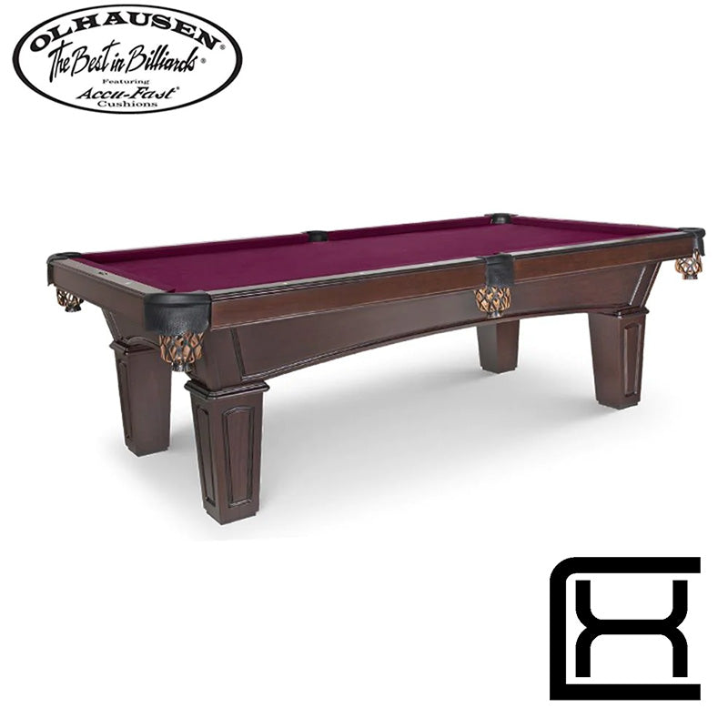 Olhausen Pool Table Belmont - Tulip/Popular 8' - Excellence Billiards NZL