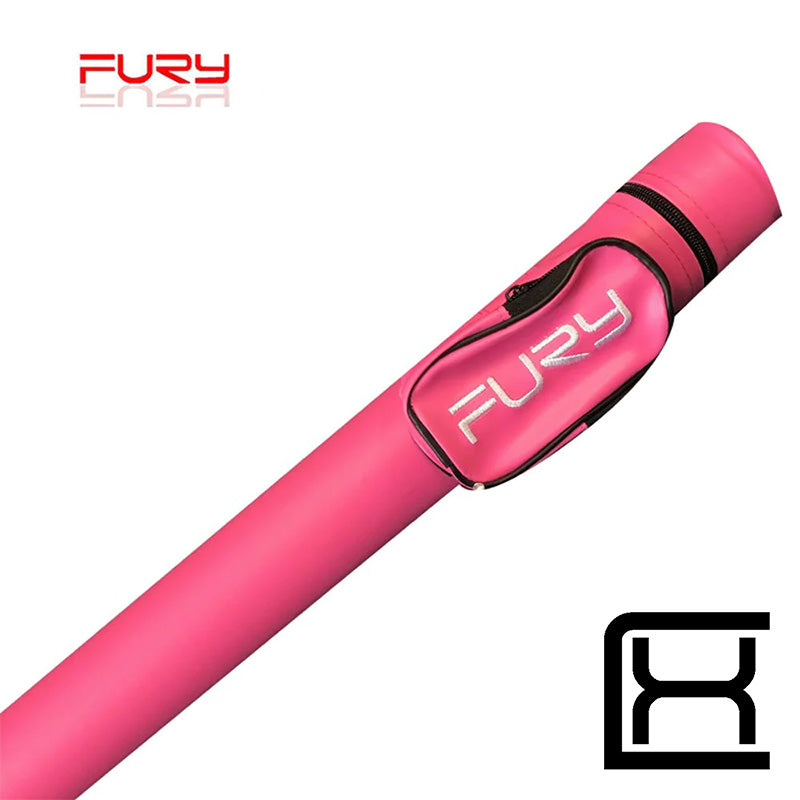 FURY 1x1 CUE CASE - PINK - Excellence Billiards NZL