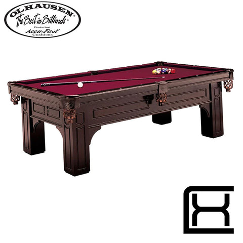 Olhausen Pool Table Remington 8' - Excellence Billiards NZL