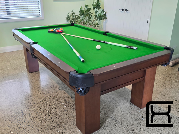 Rosario II Pool Table (American Walnut Finish)
