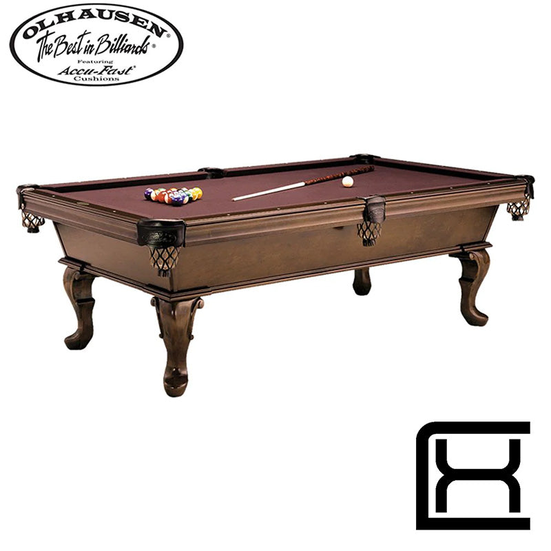 Olhausen Pool Table Virginian 8' - Excellence Billiards NZL
