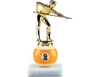 9-Ball Trophy - Excellence Billiards NZL